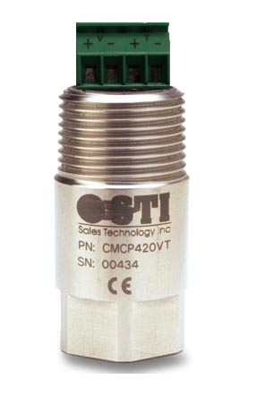CMCP420VT-T Dual Parameter 4-20 mA Vibration and Temperature Transmitter